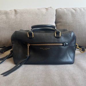Marc Jacobs Black Leather Satchel
